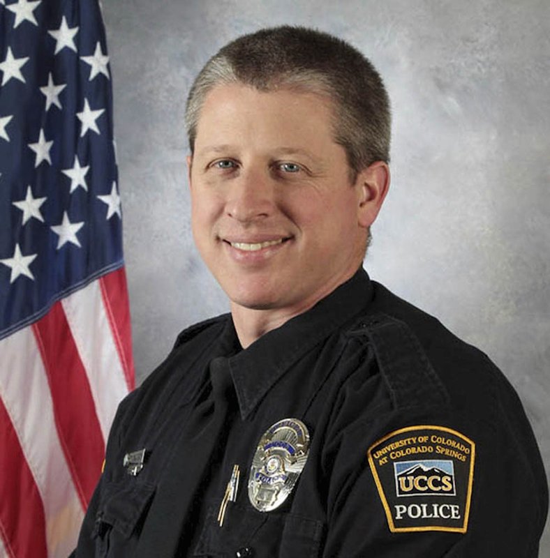 University of Colorado Colorado Springs (UCCS) police officer Garrett Swasey, who was killed when a gunman stormed a Planned Parenthood abortion clinic in Colorado Springs Handout photo courtesy of University of Colorado via Reuters 