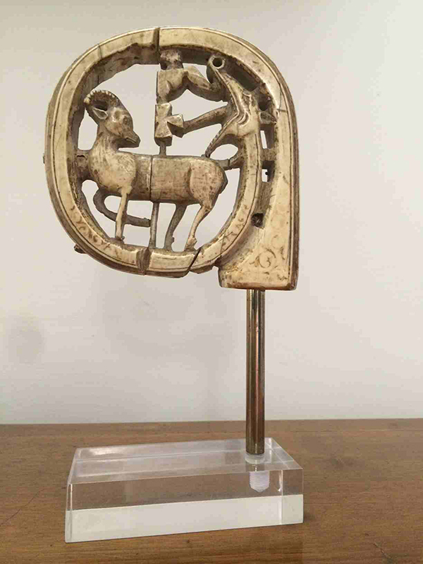 The ancient crozier head, an historic object traditionally associated with sixth century Pope, St Gregory 1, is being put on display at Canterbury Cathedral. Photo courtesy of Canterbury Cathedral