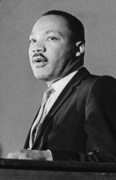 (RNS1-AUG27) Forty years after Rev. Dr. Martin Luther King Jr.'s famous ``I Have a Dream'' speech, widely divergent voices _ from the conservative Alabama Chief Justice Roy Moore to liberal gay rights organizations _ claim to be fighting for King's ``dream.'' See RNS-KING-COMPARE, transmitted Aug. 27, 2003. RNS file photo.