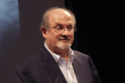 Salman Rushdie. Credit: 360b, courtesy Shutterstock