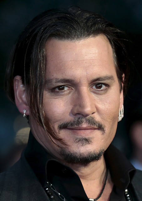 Cast member Johnny Depp arrives for the British premiere of the film 
