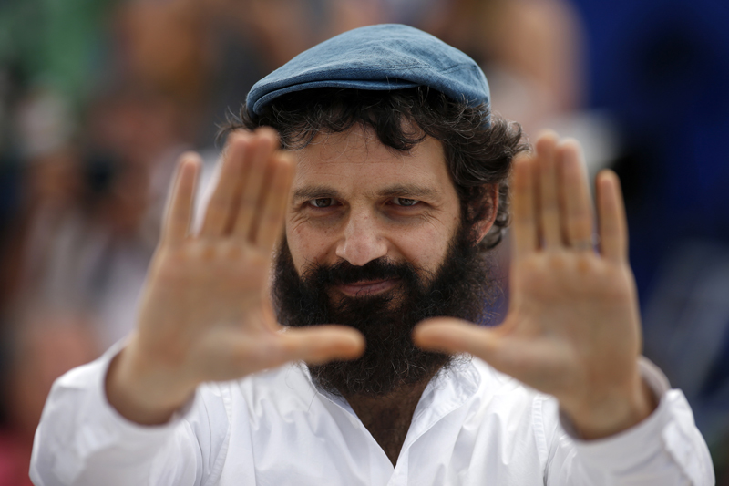 Cast member Geza Rohrig poses during a photocall for the film "Son of Saul" in competition at the 68th Cannes Film Festival in Cannes, southern France, on May 15, 2015. REUTERS/Benoit Tessier *Editors: This photo may only be republished with RNS-SON-SAUL, originally transmitted on Feb. 29, 2016.