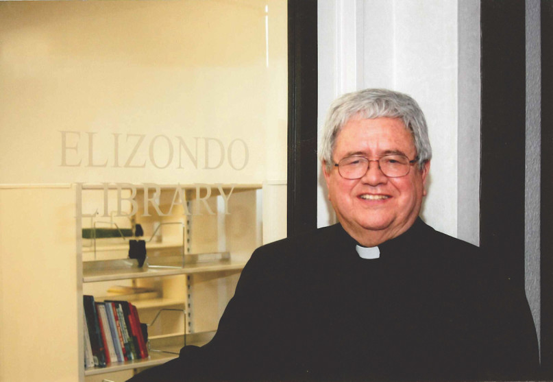 Photo of the Rev. Virgilio Elizondo, who died on March 14, 2016, courtesy of the Archdiocese of San Antonio 