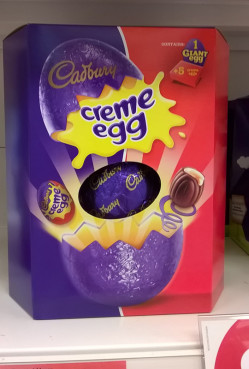 Easter, the most important Christian festival of the year, seems to be quietly disappearing, as far as chocolate eggs are concerned. You have to hunt hard for references to ‘Easter’ on the packaging of products that sell in their millions at this time of the year. Religion News Service photo by Trevor Grundy