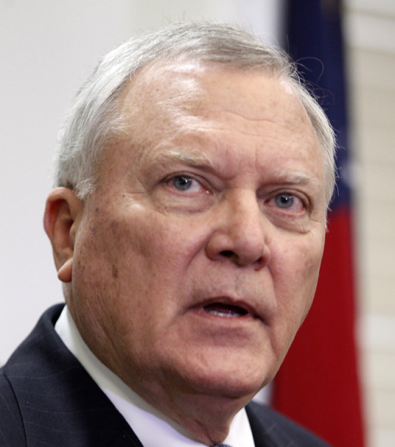 Georgia Governor Nathan Deal speaks to the media at the State Capitol in Atlanta, Georgia, on January 30, 2014. Photo courtesy of REUTERS/Tami Chappell
*Editors: This photo may only be republished with RNS-GEORGIA-LGBT, originally transmitted on March 28, 2016.