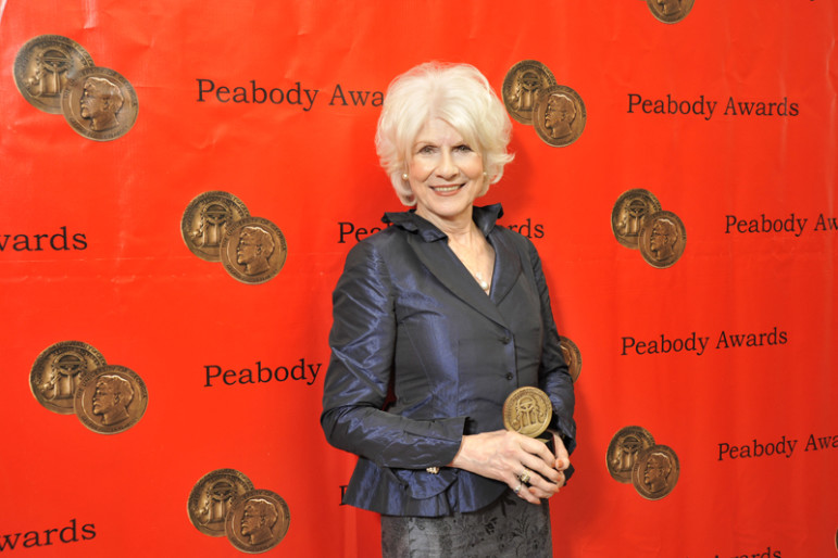 Diane Rehm poses during the 69th Annual Peabody Awards Luncheon at the Waldorf-Astoria Hotel in New York,on May 17, 2010.
