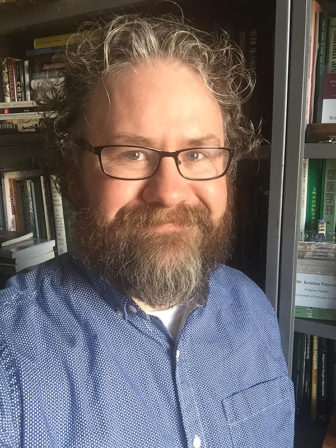 Kristian Petersen, Assistant Professor in the Department of Religious Studies at the University of Nebraska Omaha. His latest book project is The Cinematic Lives of Muslims. Photo courtesy of courtesy Kristian Petersen