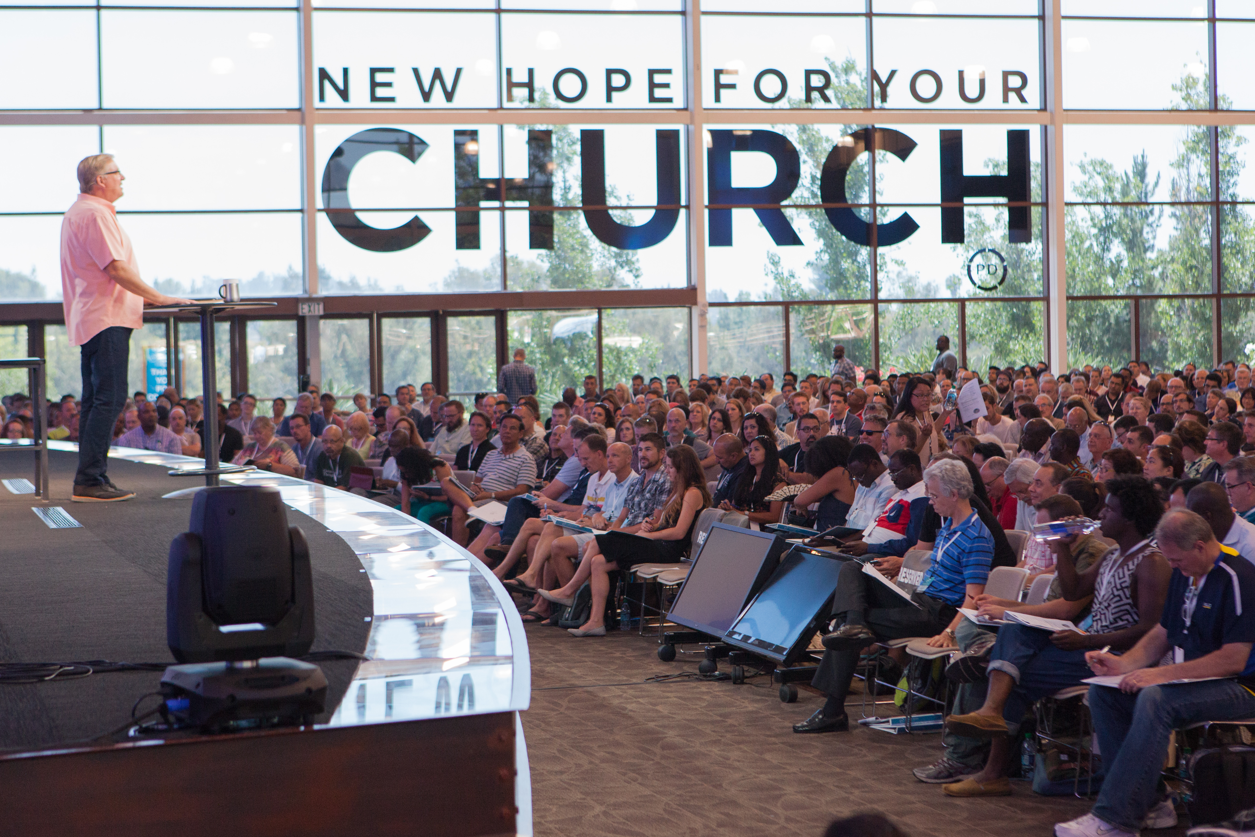 An emotional Rick Warren brings his message back to the American church