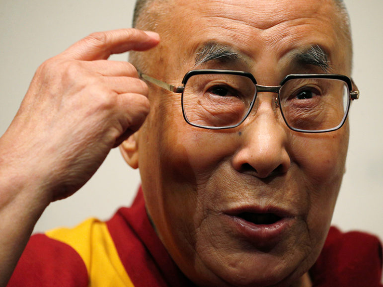 The Dalai Lama speaks at the U.S. Institute of Peace in Washington, D.C., on June 13, 2016. Photo courtesy of Reuters/Kevin Lamarque