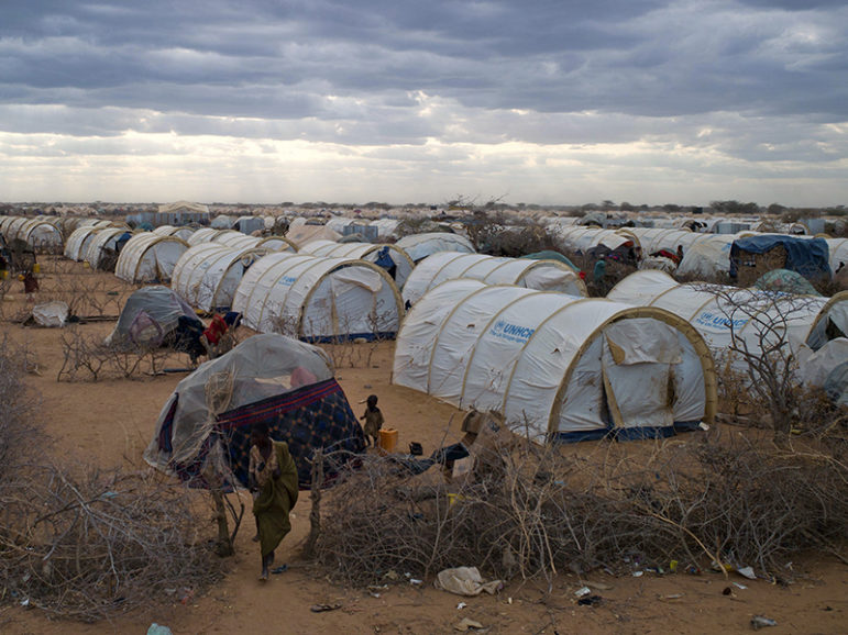 A general view shows the tented settlement near the Ifo 2 refugee camp in Dadaab, near the Kenya-Somalia border, on Aug. 29, 2011. Photo courtesy of REUTERS/Eduardo De Francisco
*Editors: This photo may only be republished with RNS-KENYA-CAMP, originally transmitted on June 21, 2016.