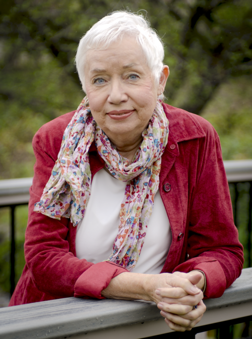 Author Carol Lynn Pearson. 