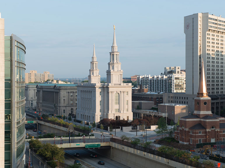 The soon-to-be-dedicated Philadelphia Pennsylvania Temple, the only Mormon temple between Washington, D.C., and New York City. Photo courtesy of the Church of Jesus Christ of Latter-day Saints