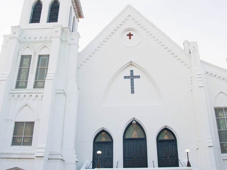 Emanuel AME Church, Charleston, S.C., site of the shooting deaths of nine people.
Credit: Darryl Brooks, courtesy Shutterstock