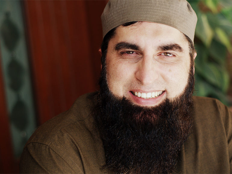 Junaid Jamshed, a renowned religious preacher and ex-musician, died in a PIA plane crash on Dec. 7, 2016.  Photo courtesy of Mobeen Ansari via Creative Commons