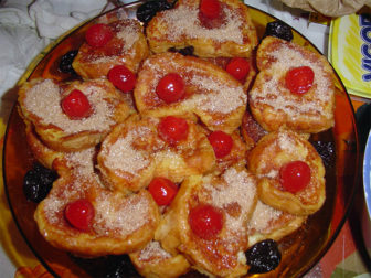 Rabanada, a traditional Brazilian treat, that is similar to French toast. Photo courtesy of Guilherme Neves via Creative Commons