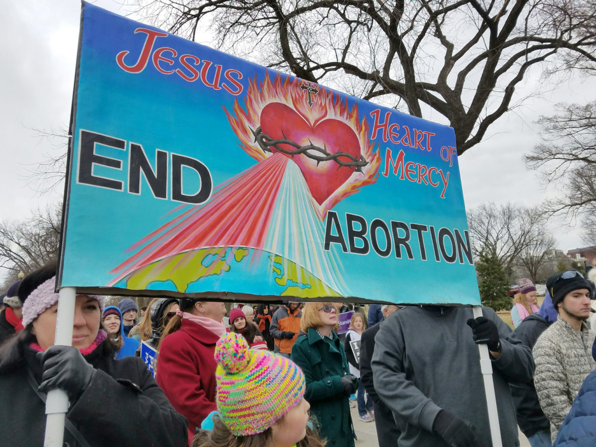 The March for Life in Washington, D.C., on Jan. 27, 2017. RNS photo by Adelle M. Banks