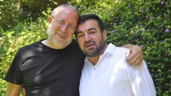 Yossi Klein-Halevi and Imam Abdullah Antepli. Credit: Arizona Post