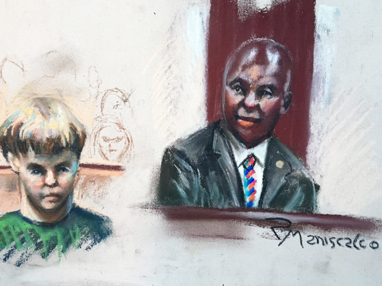 FILE IMAGE - State senator Gerald Malloy (R), testifies in this court sketch at the trial of Dylann Roof, who is facing the death penalty for the hate-fueled killings of nine black churchgoers in Charleston, South Carolina, U.S. on Jan. 4, 2017.  Photo courtesy REUTERS/ Robert Maniscalco