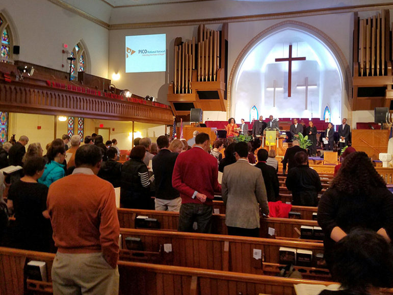 The People's Prayer Service at Metropolitan African Methodist Episcopal Church in Washington, D.C., on Jan. 20, 2017. RNS photo by Adelle M. Banks