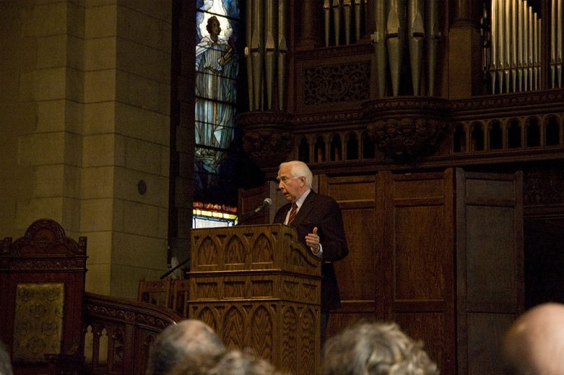 David McCullough speaking in 2008 | Photo Credit: Pete/Flickr (cc)