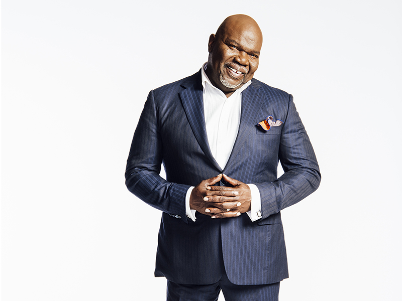 Bishop T.D. Jakes, senior pastor of The Potter's House of Dallas, is gearing up for MegaFest 2017.  Photo courtesy of The Potter’s House of Dallas