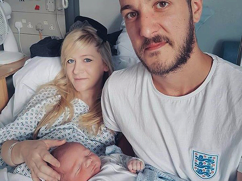 This is an undated handout photo of Chris Gard and Connie Yates with their son, Charlie Gard, provided by the family, at Great Ormond Street Hospital in London. The president of the United States has offered to help. The pope is willing to have the Vatican hospital take the baby in. Some 1.3 million pounds ($1.68 million) has been raised to help him leave Britain for treatment. But as of July 4, 2017, little had changed for Charlie, a terminally ill British infant suffering from a rare genetic disease that has left him severely brain-damaged. (Family of Charlie Gard via AP)
**PERMISSION EXPIRED. DO NOT USE AGAIN.**