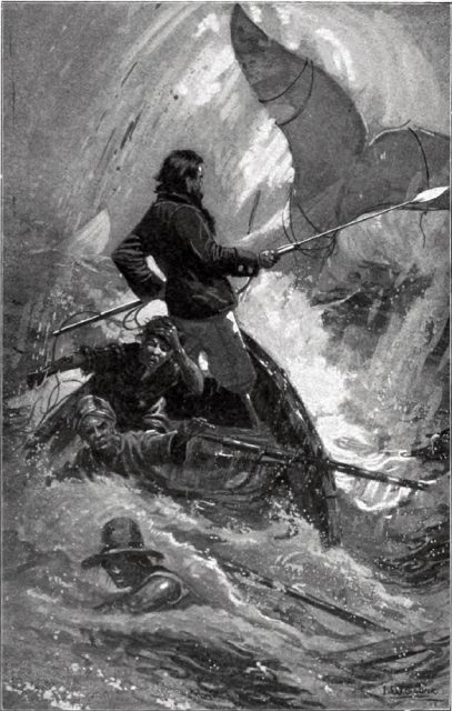 I.W. Taber, The Final Chase of Moby Dick