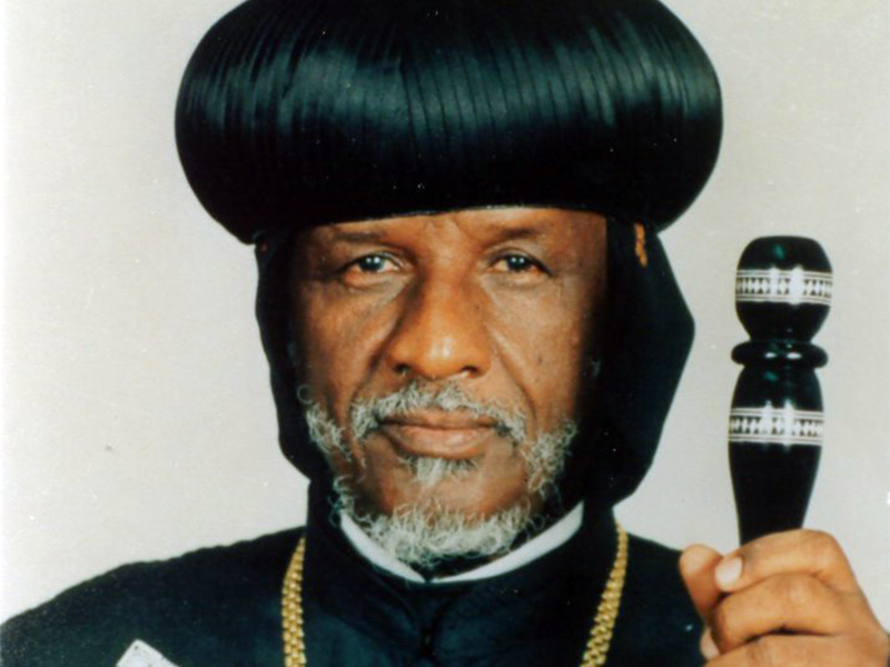 Patriarch Abune Antonios of the Eritrean Orthodox Church.  Photo courtesy of HRCE