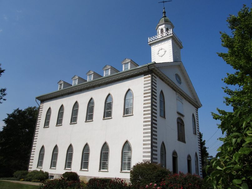 The Kirtland Temple is a National Historic Landmark near Cleveland. (Photo by Ken Lund/Flickr/Creative Commons)