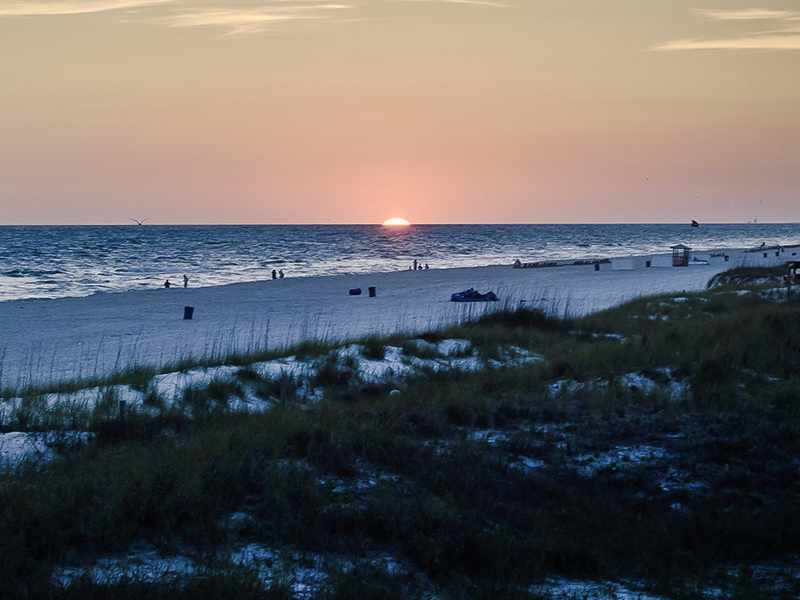 Sunset in Florida. Photo courtesy of Creative Commons/Kari Nousiainen