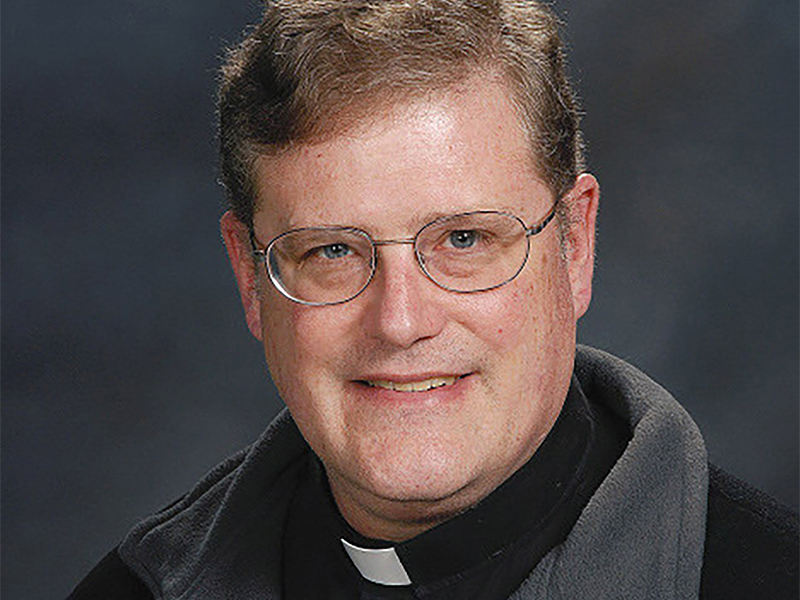 The Rev. William Aitcheson is temporarily stepping away from public ministry after writing in an op-ed that he was a member of the Ku Klux Klan decades ago. Photo courtesy of Catholic Diocese of Arlington