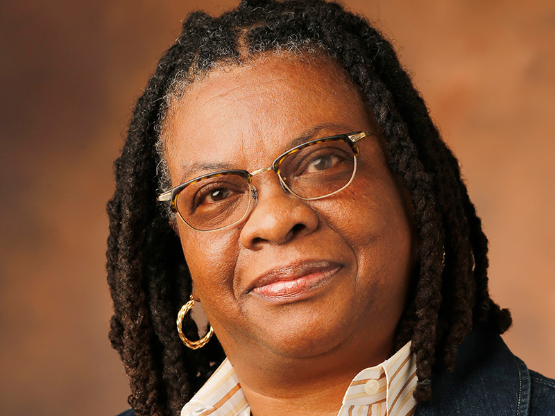 Teresa Smallwood, JD, PhD, Postdoctoral Fellow & Assoc. Director of the Public Theology and Racial Justice Collaborative in the Divinity School.  Photo courtesy of Steve Green/Vanderbilt University