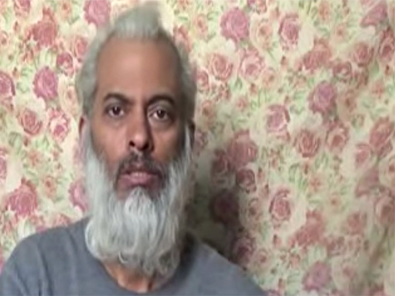 The Rev. Tom Uzhunnalil pleads for help in a recent video released from his captors on Dec. 24, 2016.  Screenshot from YouTube.com