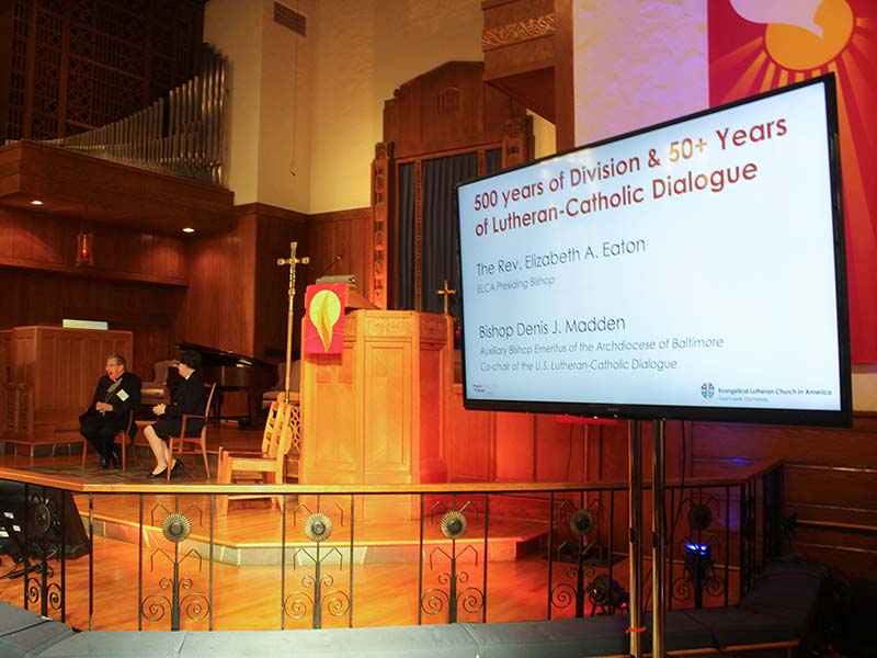 500th anniversary of Reformation at Washington, D.C.’s  Lutheran Church of the Reformation. RNS photo by Adelle M. Banks