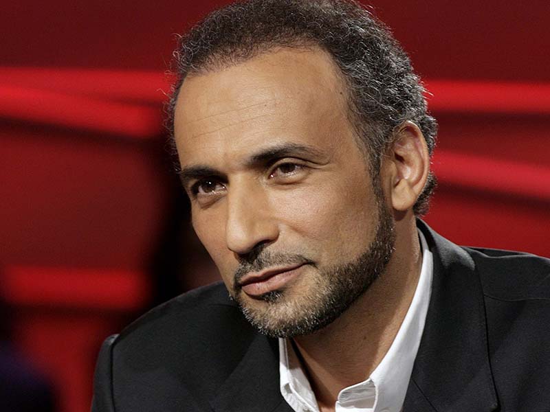 In this May 8, 2007, file photo, Islamic scholar Tariq Ramadan speaks during a debate at the Swiss Television in Geneva. (AP Photo/Keystone, Salvatore Di Nolfi, File; caption amended by RNS)
