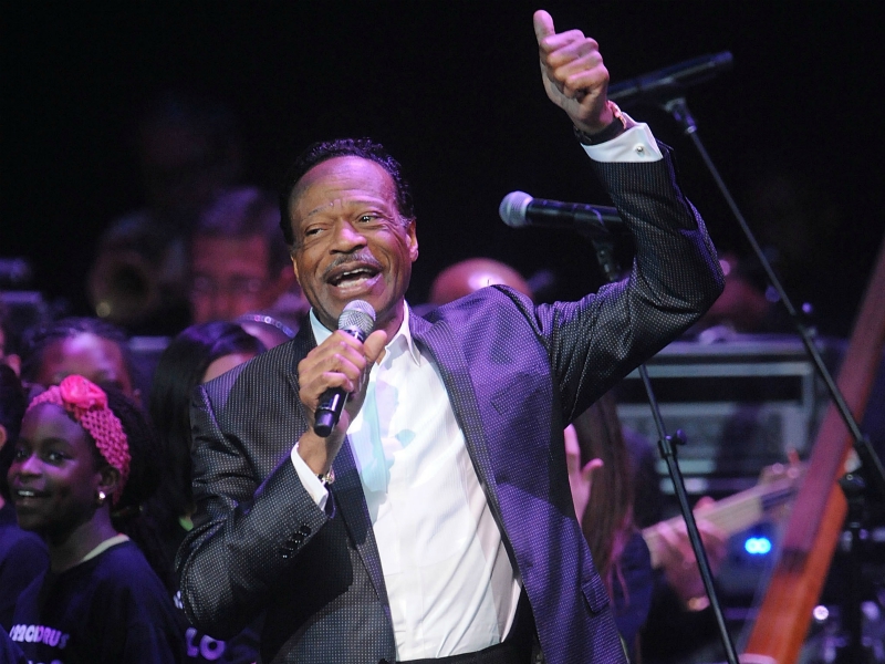 Edwin Hawkins attends the Apollo Theater Spring Gala and 80th Anniversary Celebration at the Apollo Theater on June 10, 2014, in New York City. (Photo by Brad Barket/Invision for AP Images)