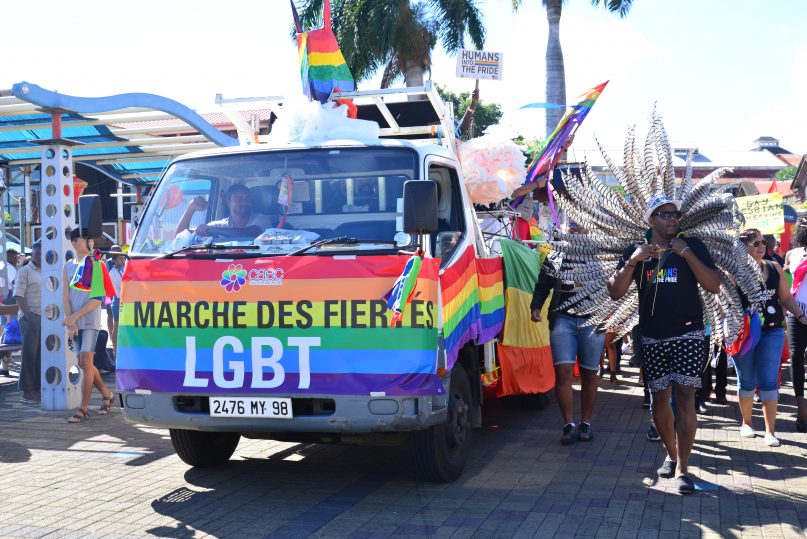Mauritius Pride March 2016. Photo courtesy of L'Express archives. 