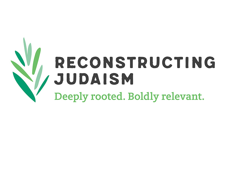 The new logo and newly changed name of Reconstructing Judaism. Image courtesy of Reconstructing Judaism