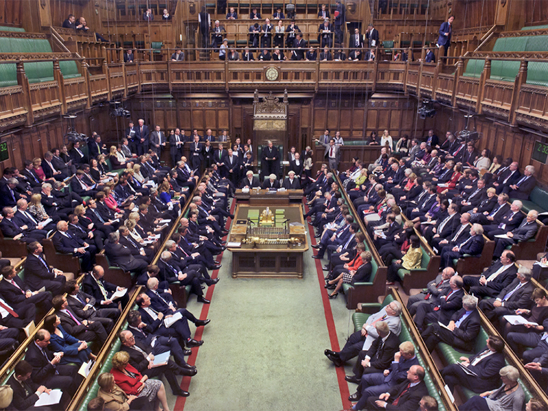Debate in the House of Commons in London. Photo by Catherine Bebbington/Creative Commons