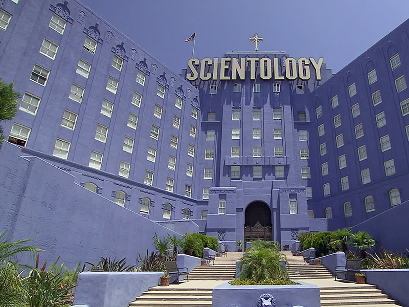 The Church Of Scientology of Los Angeles buidling on Sunset Boulevard. Photo courtesy of HBO
