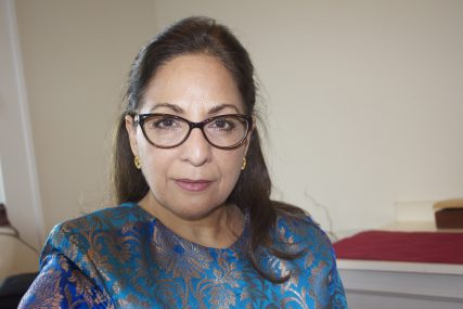 Author Daisy Khan. Image courtesy of Spiegel and Grau