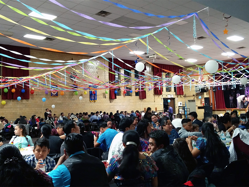 The feast day of St. Michael the Arcangel has become a celebration of Guatemalan culture, as much as a religious event, at St. Finbar Catholic Church in Brooklyn, on Sept. 30, 2017. RNS photo by Katherine Fung