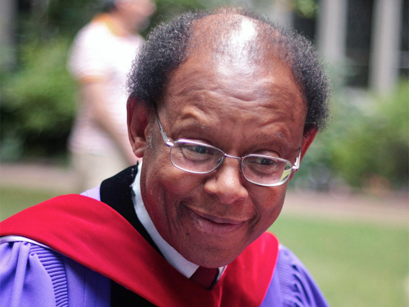 Dr. James Cone at the 174th Convocation of Union Theological Seminary in New York in 2009.  Photo courtesy of Creative Commons
