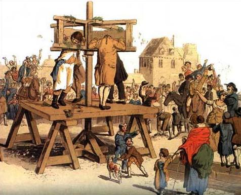 The Pillory, from The Costume of Great Britain (1805)