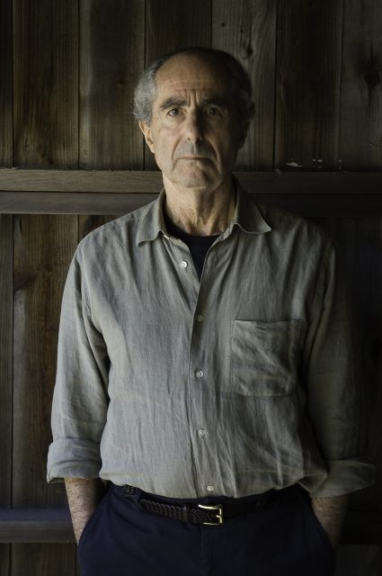 Novelist Philip Roth poses at his home on Sept. 5, 2005, in Warren, Conn.  Roth has won yet another literary prize, this time the PEN/Faulkner award for 