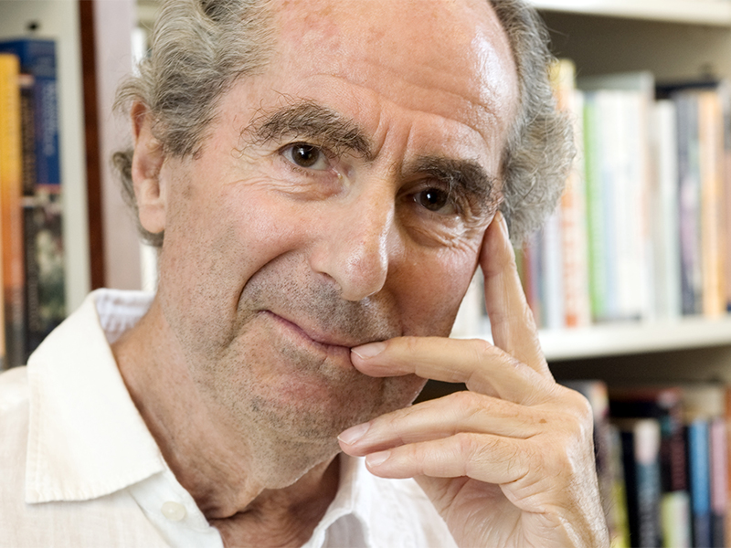 Author Philip Roth poses for a photo in New York on Sept. 8, 2008. (AP Photo/Richard Drew)