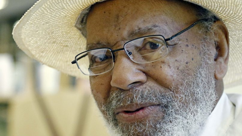 Civil rights activist James Meredith in Jackson, Miss., on June 27, 2018. “I've been in the God business all my life,” Meredith says. “Ole Miss to me was nothing but a mission from God. The Meredith March Against Fear was my most important mission from God, until this one coming up right now: Raising the moral character up, and making people aware of their duty to follow God's plan and the teachings of Jesus Christ.” (AP Photo/Rogelio V. Solis)