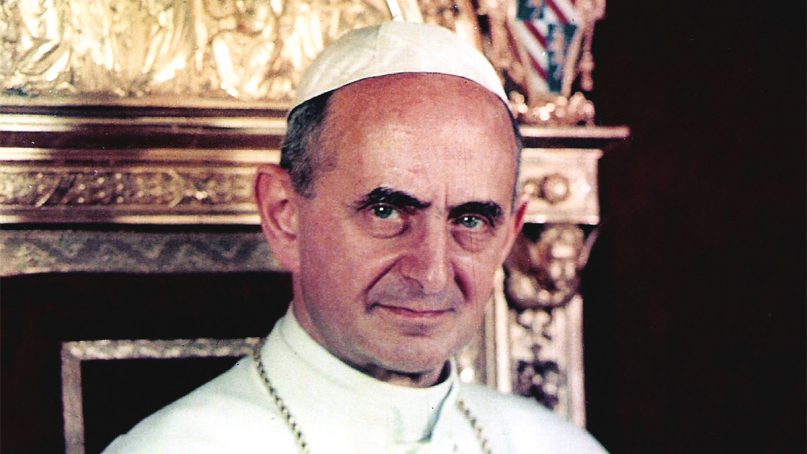 Pope Paul VI in 1963. His most famous encyclical, “Humanae Vitae” (“Of Human Life”), was published July 25, 1968. Vatican City official photo/Creative Commons