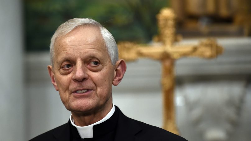 Cardinal Donald Wuerl, archbishop of Washington, speaks during a news conference at the Cathedral of St. Matthew the Apostle in Washington, Tuesday, June 30, 2015, to discuss the schedule for Pope Francis' visit to Washington in September. (AP Photo/Susan Walsh)