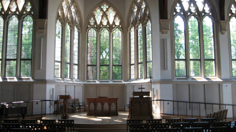 The interior of Goodson Chapel at the Duke Divinity School. Photo courtesy Creative Commons